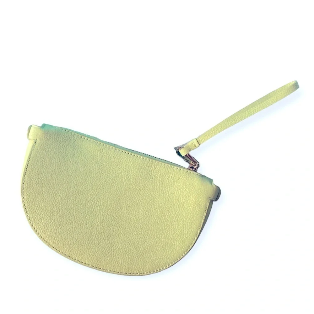 TALBOTS LEATHER CRESCENT WRISTLET - Picture 3 of 4